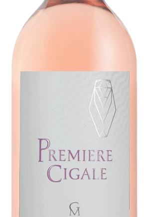 vin cuvée première cigale rosée famille moulinier saint chinian