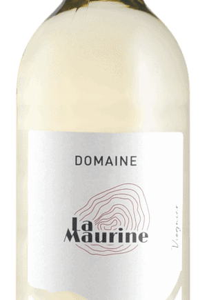 bouteille de vin blanc domainela maurine